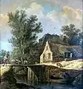 Jan van Goyens Hütten am Kanal befindet sich heute im Danziger Nationalmuseum.