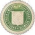 Siegelmarke der von Werthern'schen Forstverwaltung