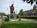 Skulptur „Skutborraren“