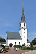 Südansicht der Pfarrkirche
