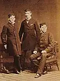 Die Erstchargierten 1880–1882: Keller, v. Planta und Eich