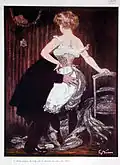 Sous-vêtements féminins, Plakat, 1900