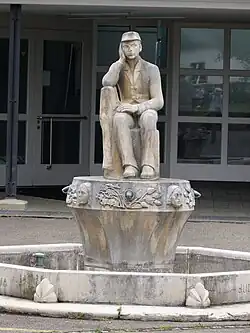 Gottfried-Keller-Brunnen in Glattfelden von Ernst Heller, 1941