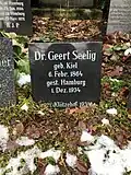 Grabstein in der Familiengrabstätte Cramer