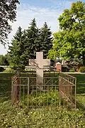 Alte Grabstelle auf dem Kirchhof