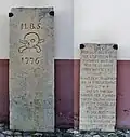 Grabtafeln an St.&nbsp;Peter und Paul