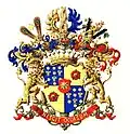 Gräfliches Wappen (1877) im Часть XIII Общего гербовника дворянских родов Всероссийской империи. Л. 12.