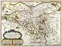 Grafschaft Mark, 1681, Nicolas Sanson