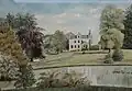 Herrenhaus Grammow, vom Park aus, ca. 1915