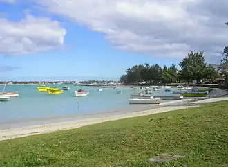 Grand Baie, Strand