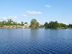 Granzow vom See aus