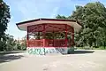 Musikpavillon in der Parkmitte
