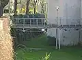 Beim Umspannwerk Keplerplatz ist die alte Trasse des linken Mühlganges noch zu sehen.