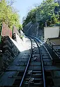 Gleiskörper von der Talstation aus gesehen