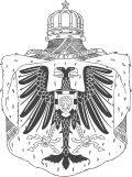 Wappen des Fürstentums Albanien (1914)