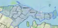 Greater Nukuʻalofa mit Gemeinden