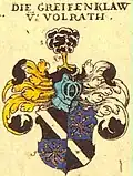 Gemehrtes Wappen im Siebmacher (um 1600)