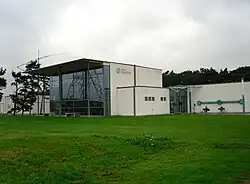 Eingangshalle UNESCO-Welterbe­stätte (Grimeton)