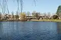 Das Rosarium in Richtung Innenstadt