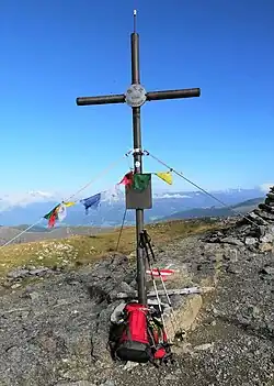 Gipfelkreuz des Großen Rosennocks.