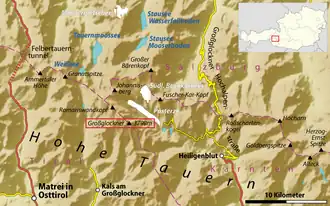 Umgebung des Großglockners
