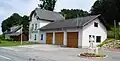 Feuerwehrhaus Groisbach gegenüber dem Rehabilitationszentrum