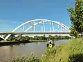 Walfridusbrug in Groningen (Bahnstrecke Groningen–Delfzijl)