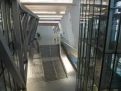 Innenansicht nach dem Umbau für die EZB, April 2015