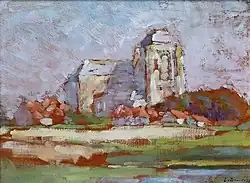 „Grote kerk te Veere“, um 1920