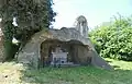 Replik einer Lourdes-Grotte