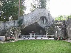 Reolik einer Lourdesgrotte
