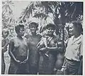 Frauen des Dorfes Fiua im Jahr 1937.