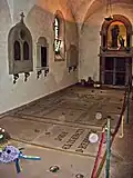 Löwensteiner Gruftkapelle, Gräberreihe