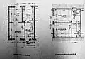 Grundrisse des Werkmeisterwohnhauses, Einzelhaus