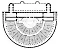 Grundriss des Marcellustheaters