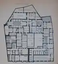 Grundriss Souterrain (aus Anton Honus’ Aufsatz: Das Wiener Zentralbad)