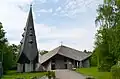 Die Kirche im Sommer