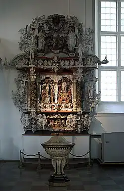 Hans Gudewerdt der Jüngere: Altar in der St. Nikolai-Kirche zu Kappeln