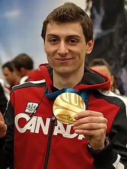 Guillaume Bastille bei den Olympischen Winterspielen 2010