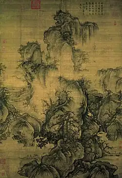Guō Xī: Vorfrühling, 1072