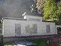 Grabdenkmal für drei Priester in Slowenisch
