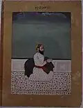 Miniaturgemälde von Guru Angad.