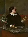 Gustave Courbet: Mère Grégoire, 1855–1859, Art Institute of Chicago
