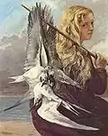 Gustave Courbet: Mädchen mit Möwen 1865