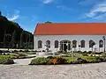 Innenhof mit ehemaligem Pferdestall