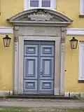 Kassettentür am Herrenhaus des Gutes Wotersen, 18.&nbsp;Jh.