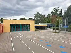 Hof und Eingang