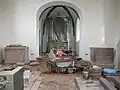 Innenraum während der Renovierung 2007