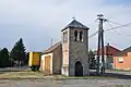 Feuerwehrhaus von 1925 mit Glockenturm