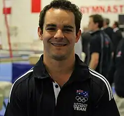 Joshua Jefferis (AUS) erreichte das Finale im Einzel-Mehrkampf als Ersatzmann